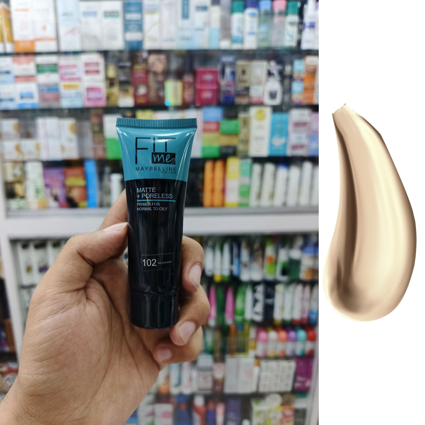 Maybelline, Fitme, Matte + poreless, normal to oily foundation, 35ml
