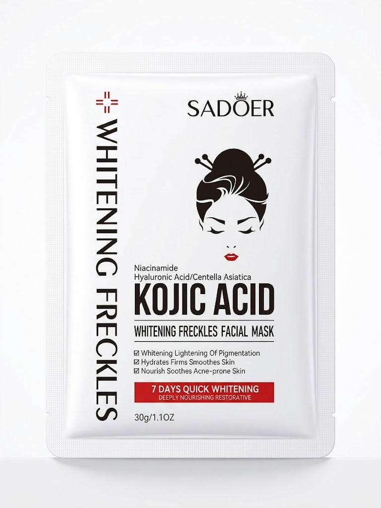 SADOER Kojic Acid Whitening Freckles Facial Mask (30g)