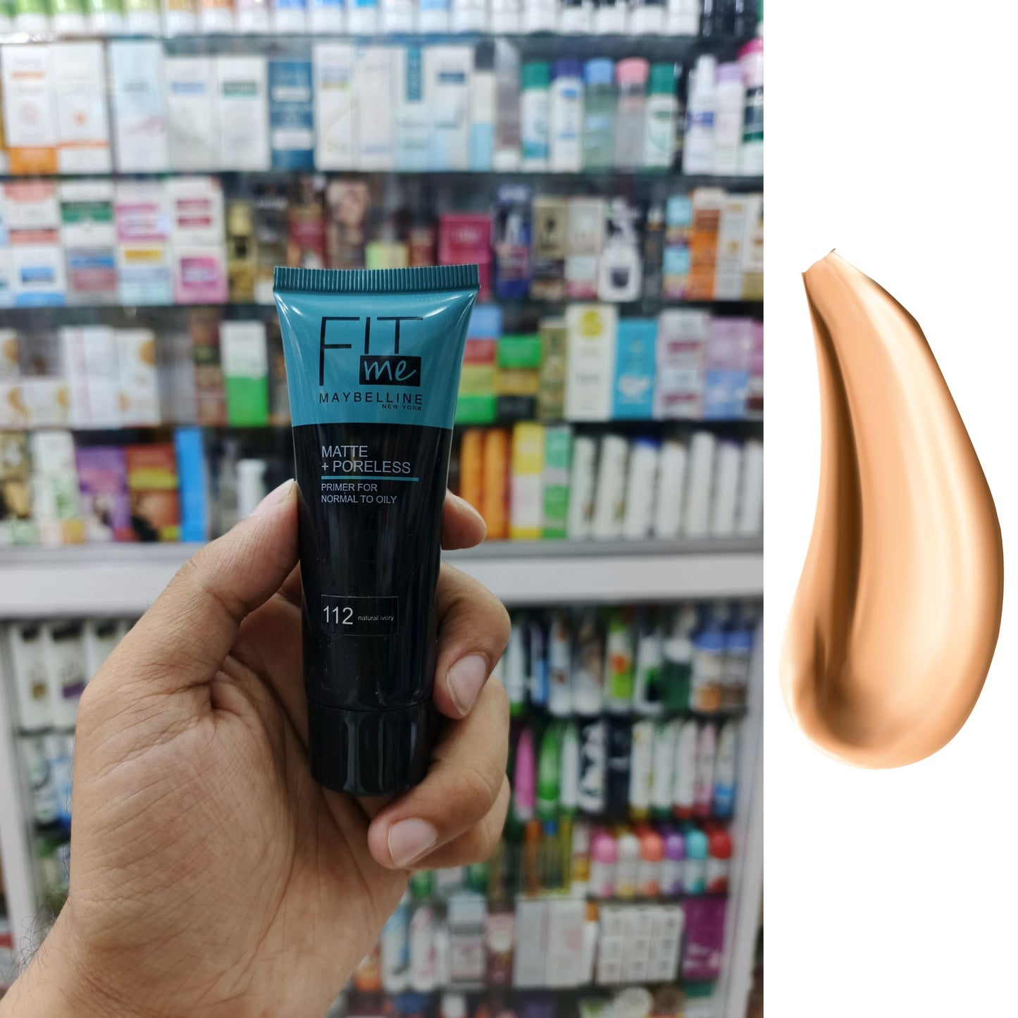 Maybelline, Fitme, Matte + poreless, normal to oily foundation, 35ml