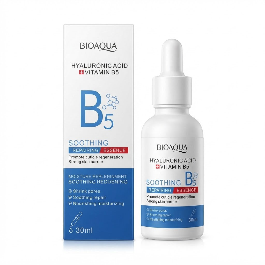 BIOAQUA Hyaluronic Acid + Vitamin B5 Soothing Repairing Essence (30ml)