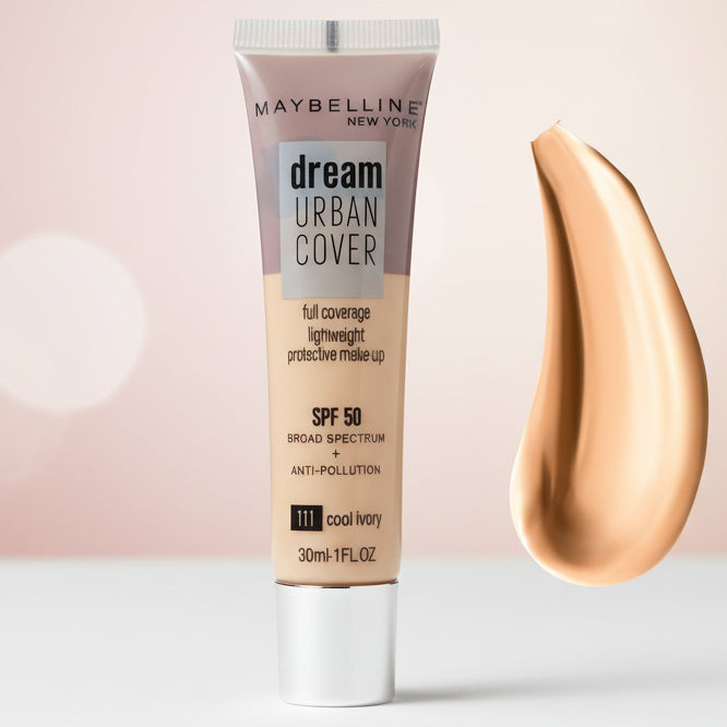 Maybelline,Dream urban cover foundation with SPF-50, 30ml