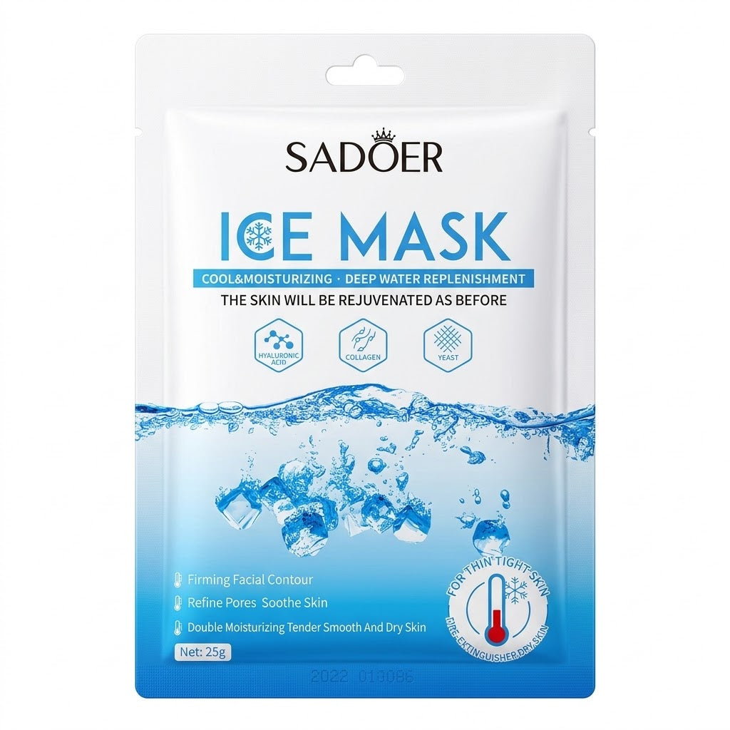 SADOER Ice Mask Cool & Moisturizing Facial Sheet Mask (25g)
