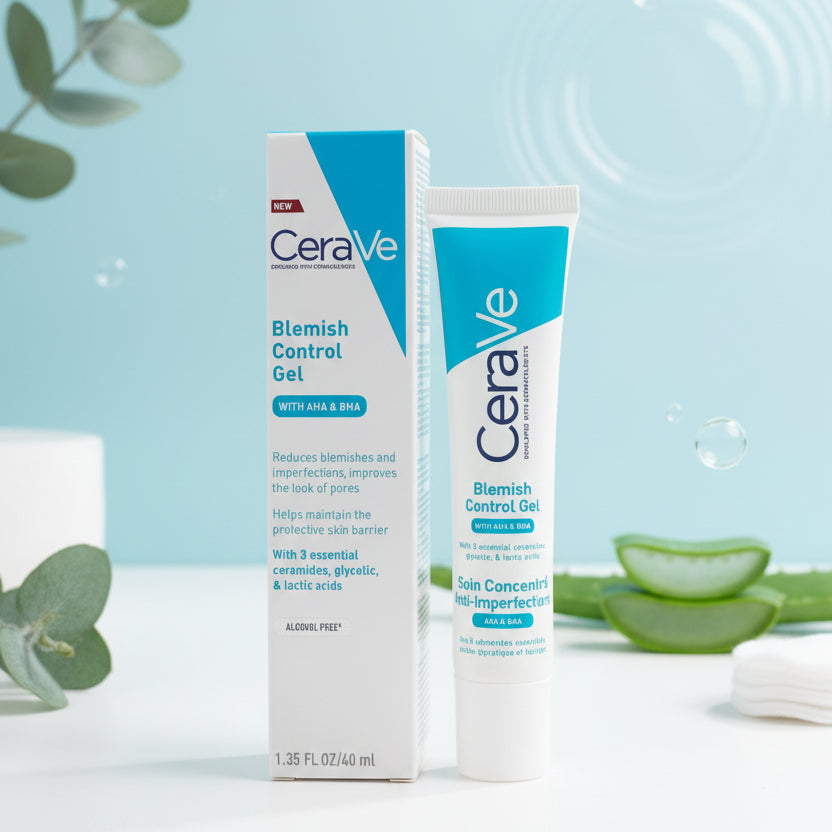Cerave Blemish Control Gel Facial Moisturiser For Acne & Blemishes 40 ml