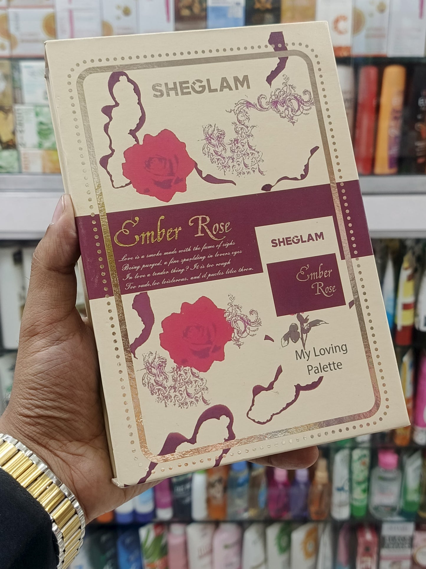 Sheglam, 5 pages makeup book pallatte