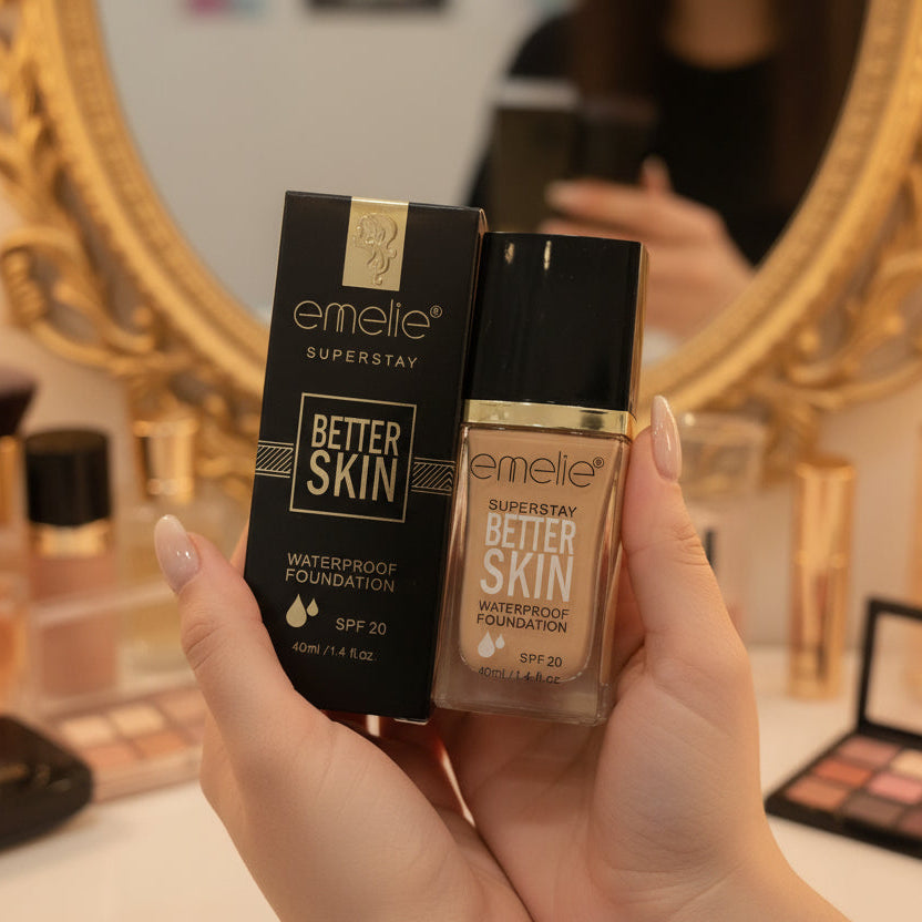 Emelie, Better skin water proof foundation