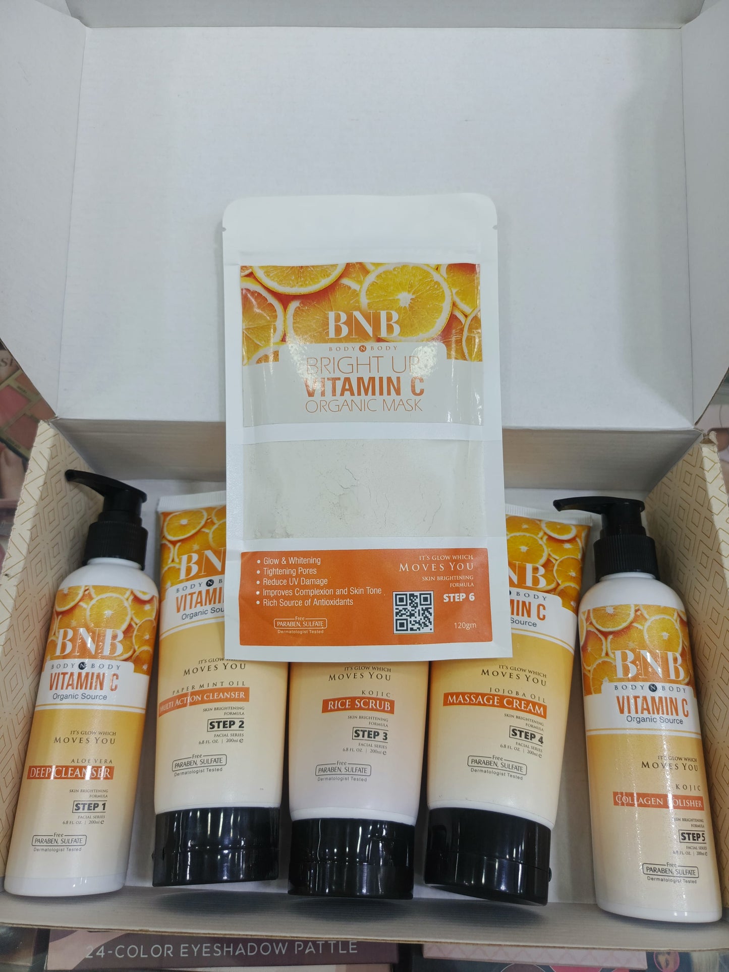 Bnb, Body n body, Vitamin C facial kitt , 6pc set