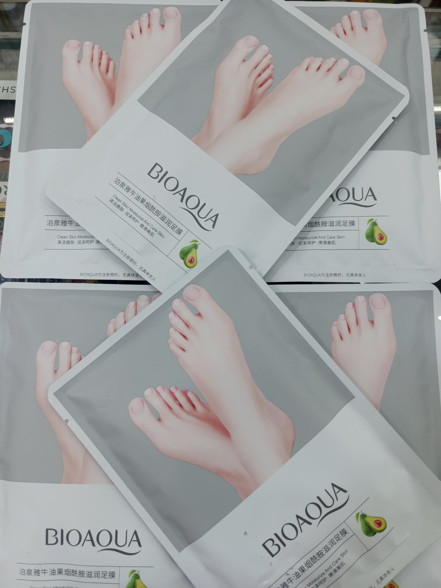 Bio aqua, foot sheet mask