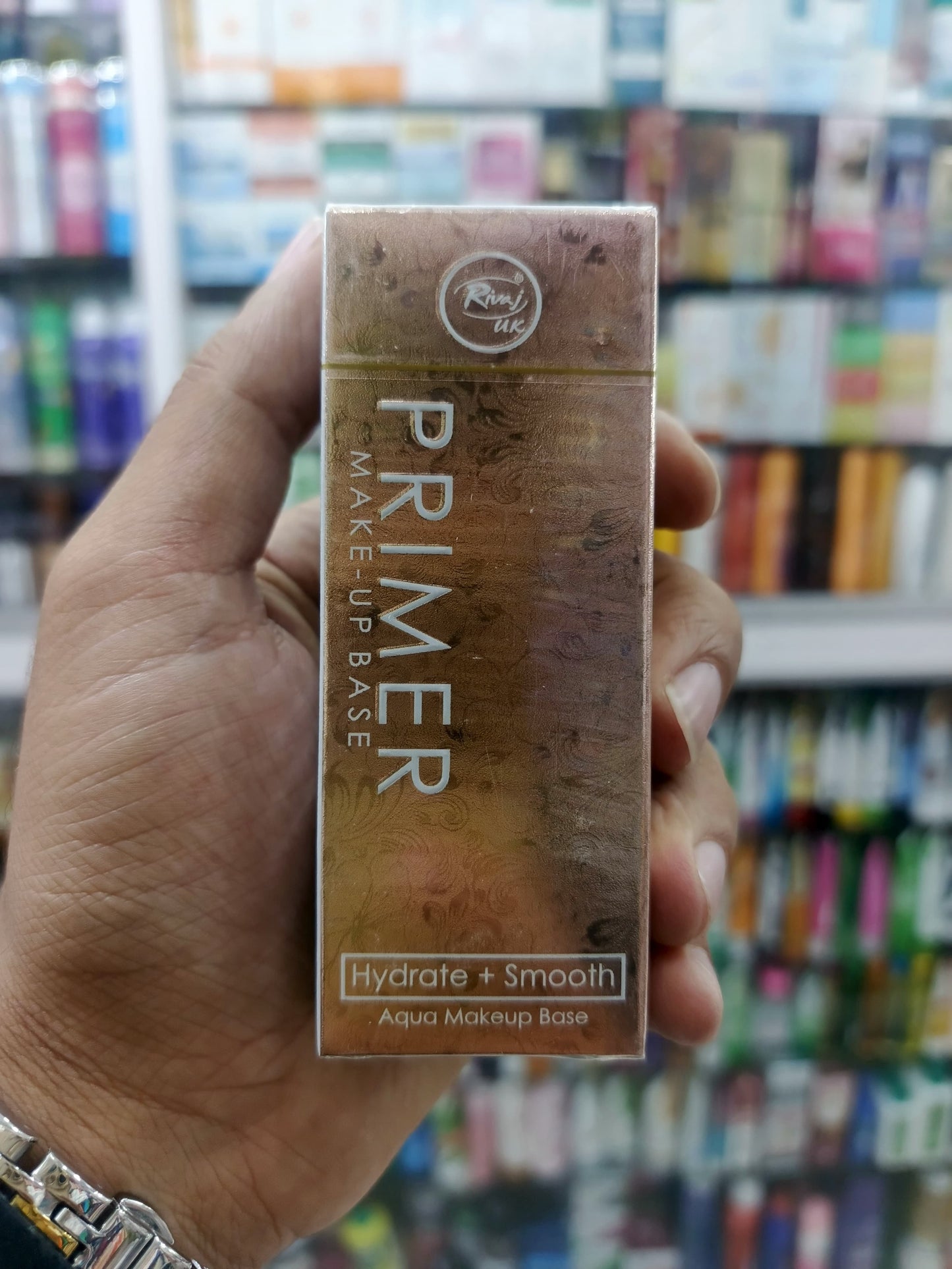 Rivaj, hydrate and smooth makeup primer