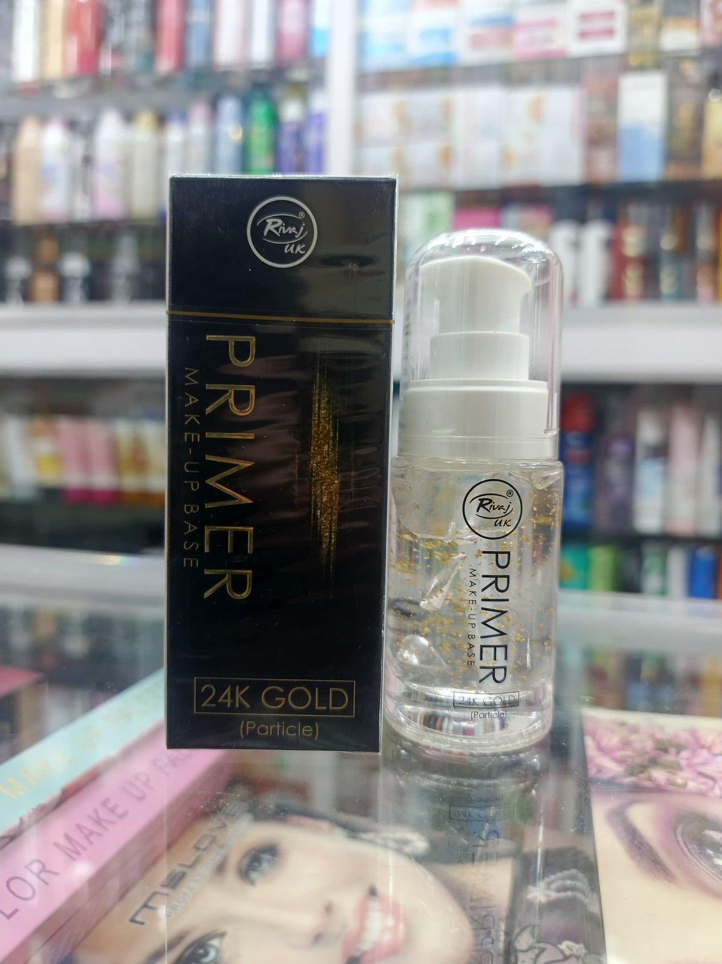 Rivaj, 24k gold makeup primer