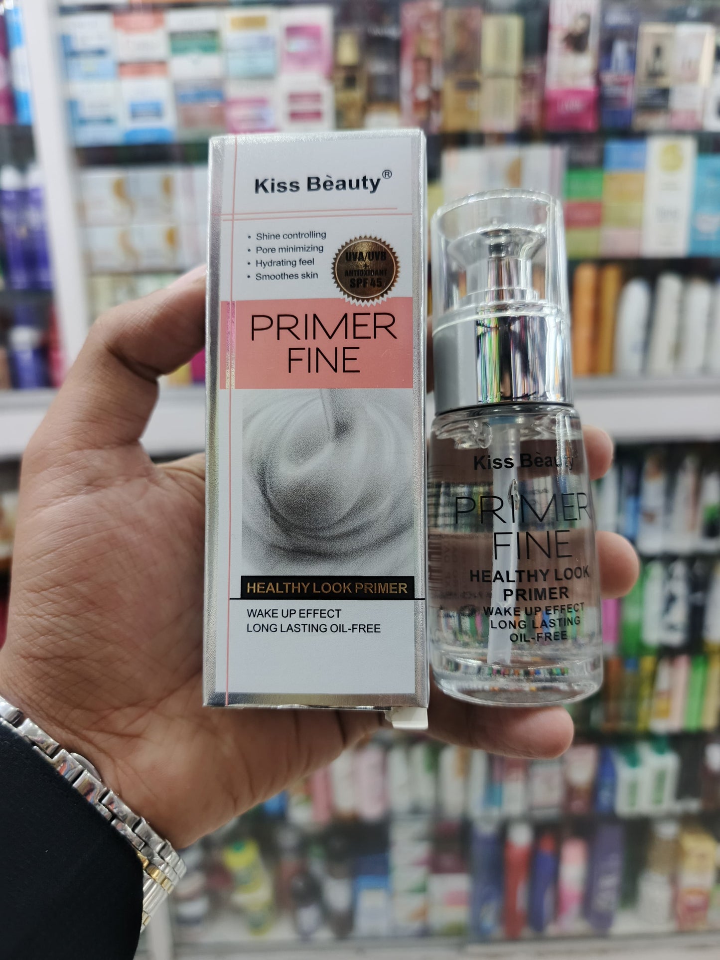 Kiss beauty, fine makeup primer