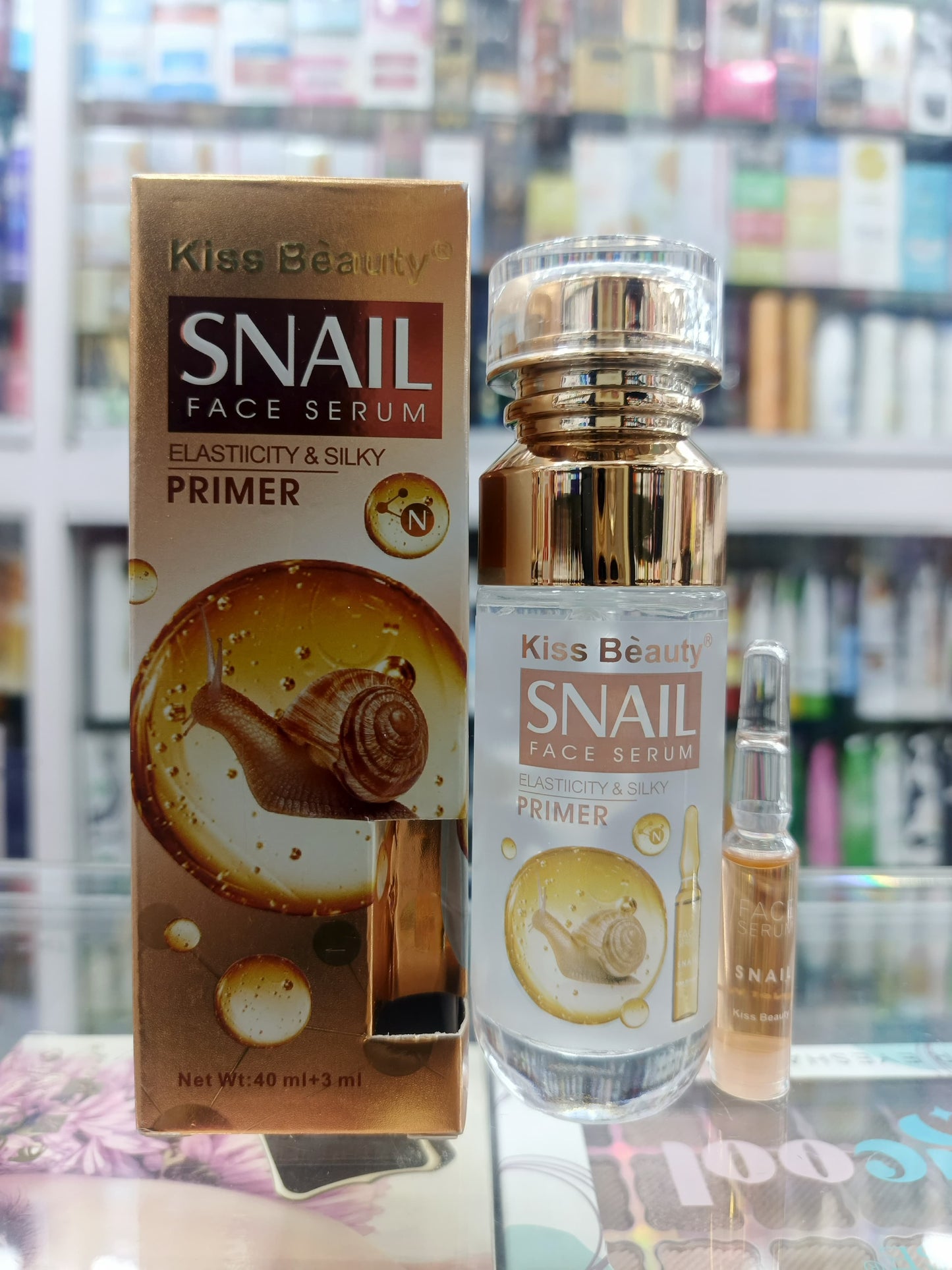 Kiss beauty, snail makeup primer