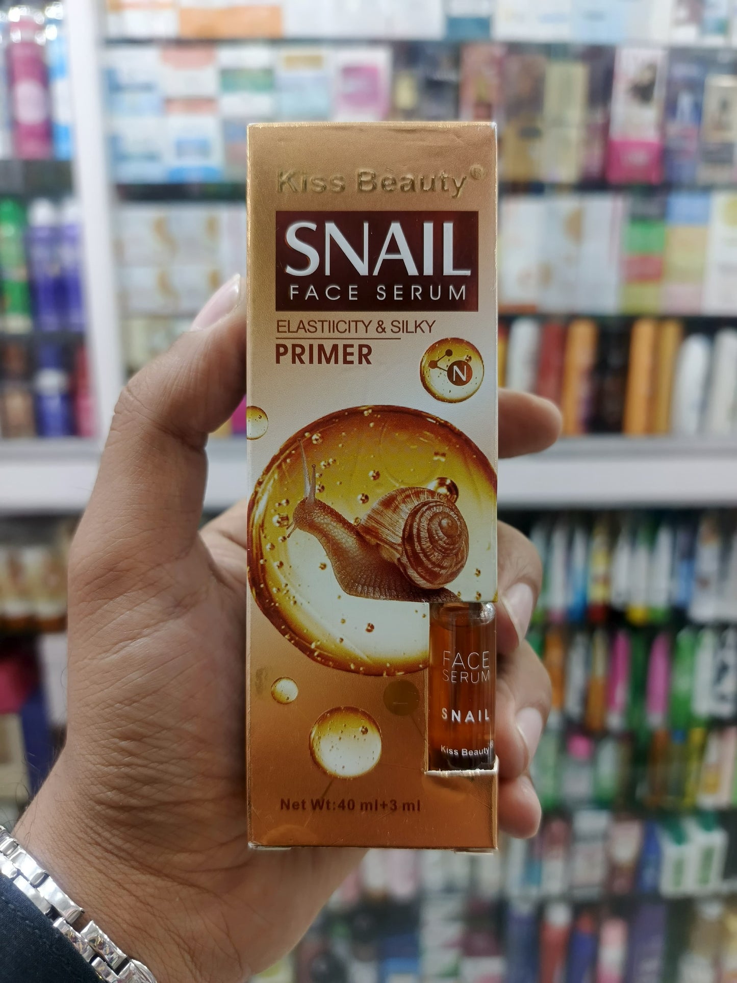 Kiss beauty, snail makeup primer