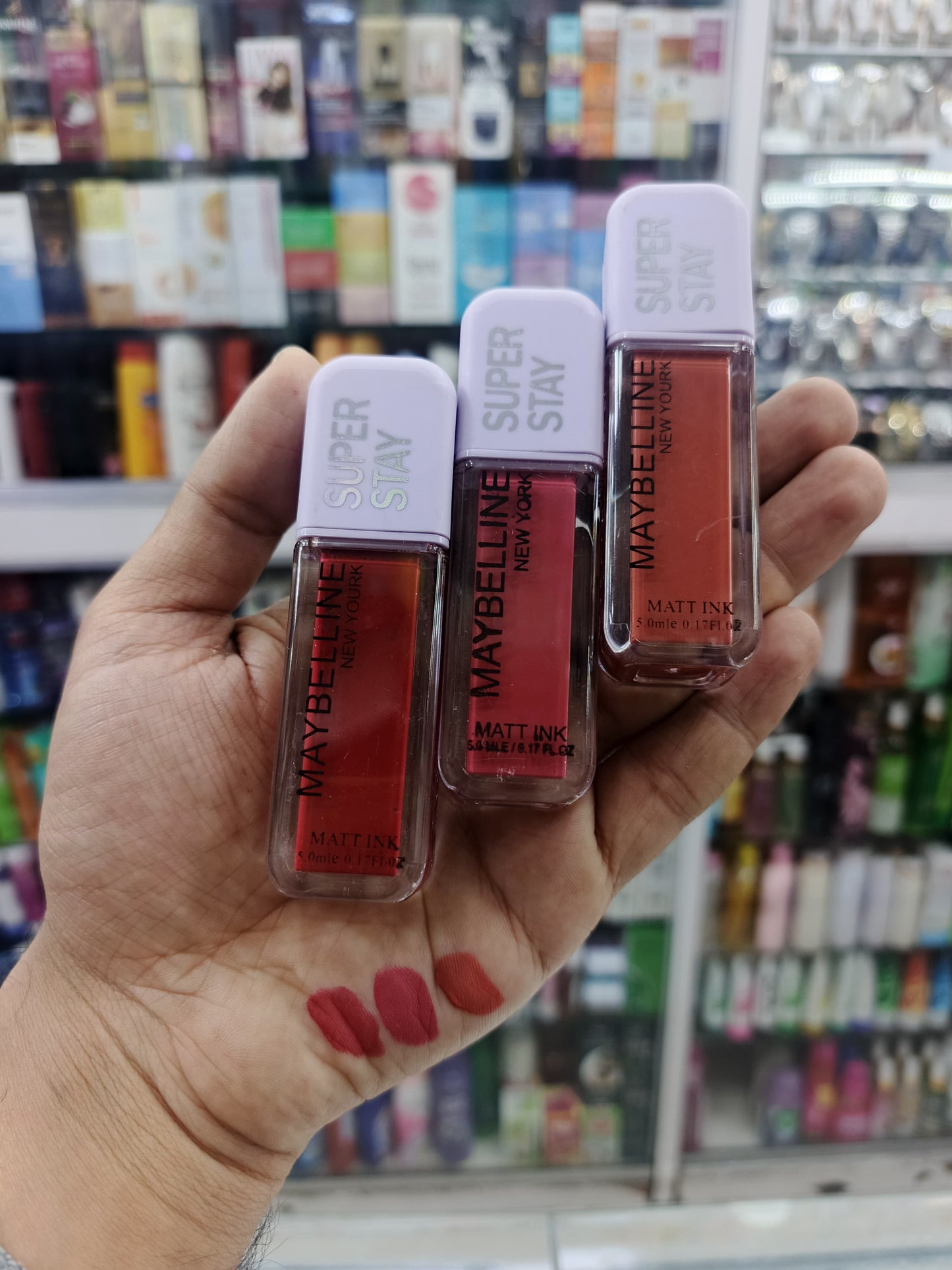 Maybelline, super stay lipgloss