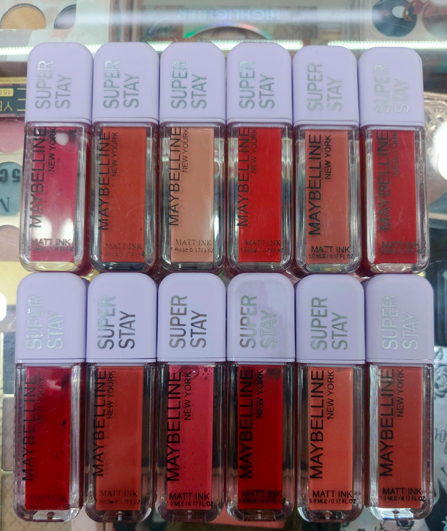 Maybelline, super stay lipgloss