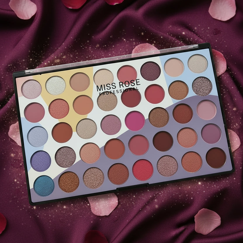 Miss rose, 40 color eyeshadow palette
