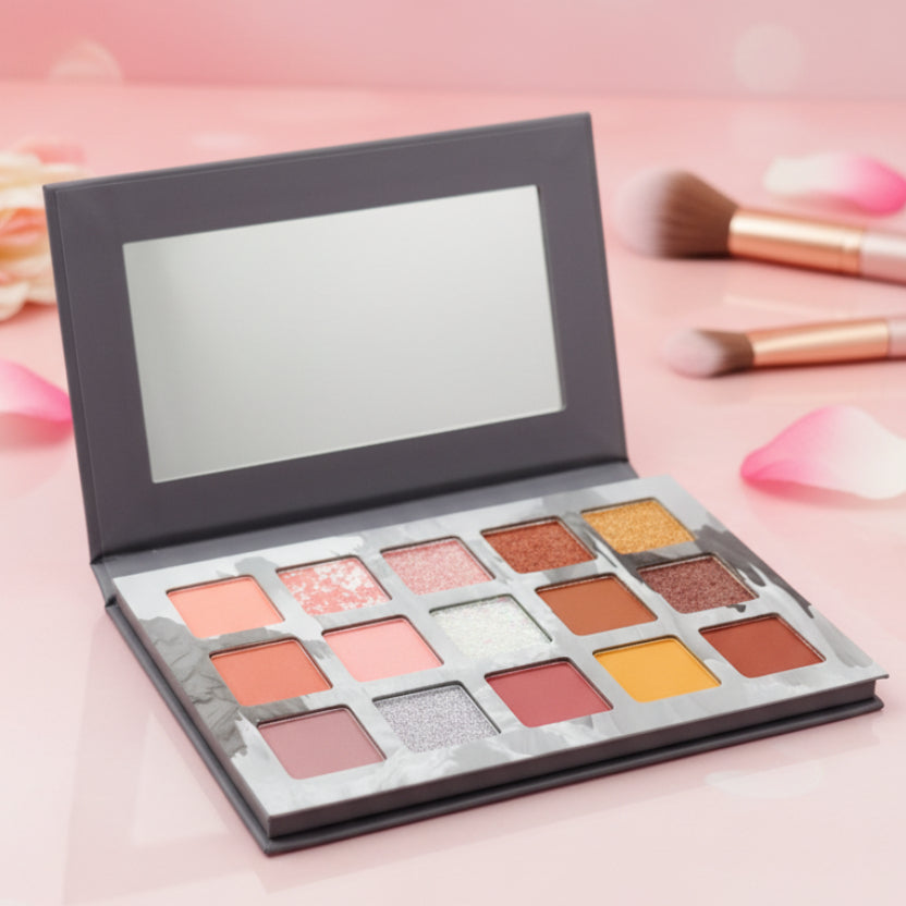Miss rose, deam city 15 color eye shadow palette