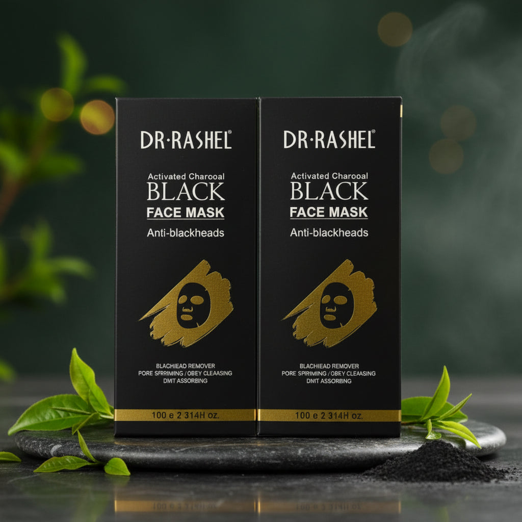 Dr-rashel, black mask, Charcoal, 100gm