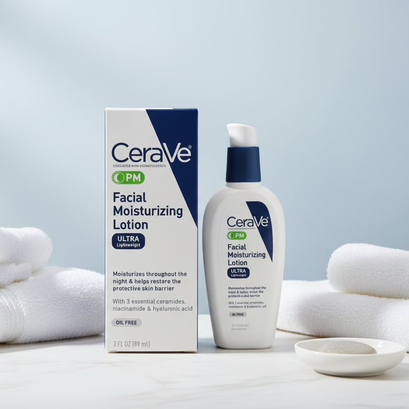 Cerave, PM facial moisturizing lotion, 89ml
