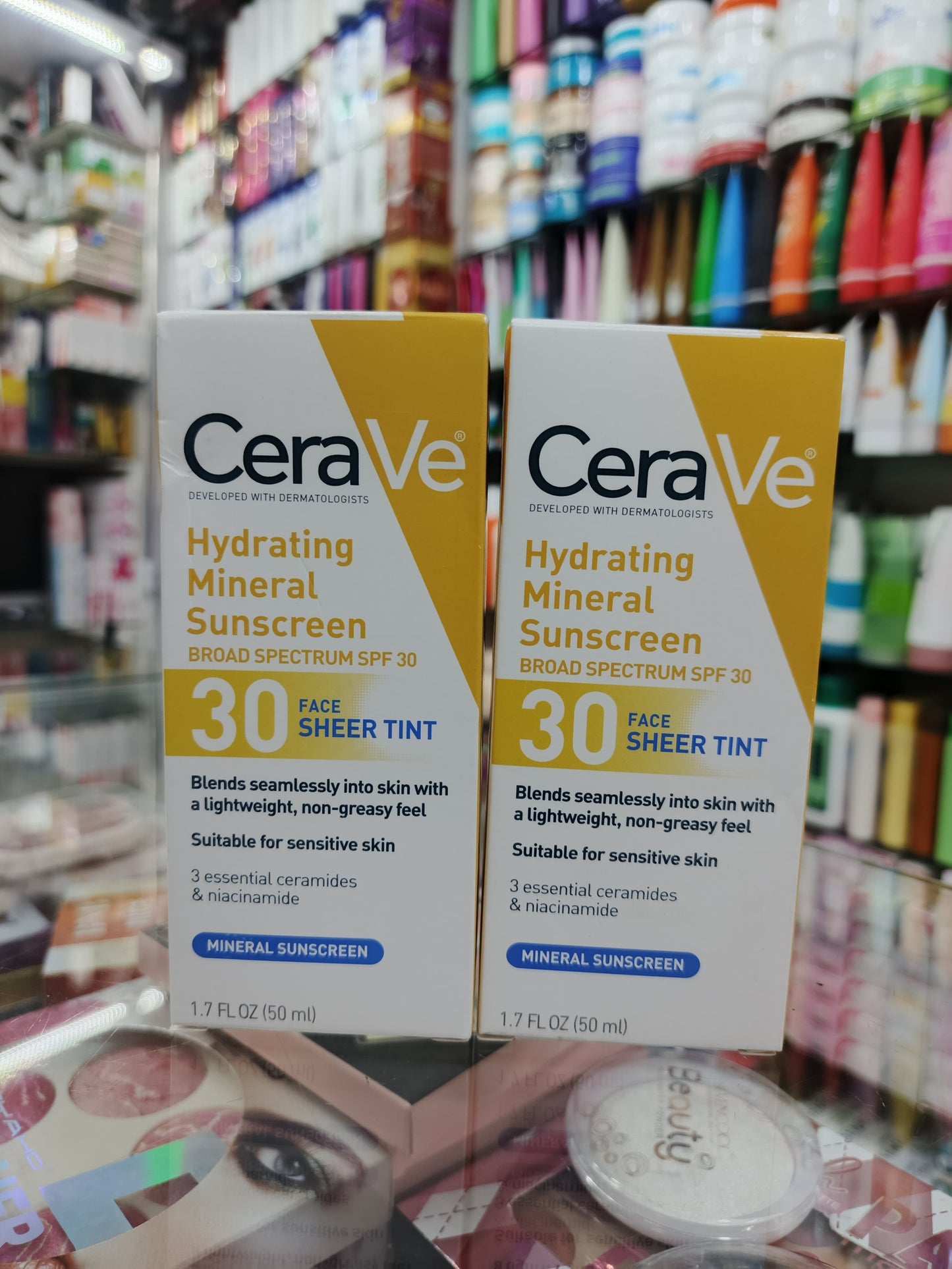 Cerave, Hydrating mineral sunscreen , SPF-30, 50ml