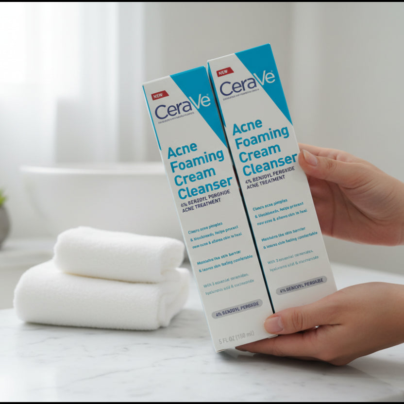 Cerave,Acne foaming cream cleamser, 150ml