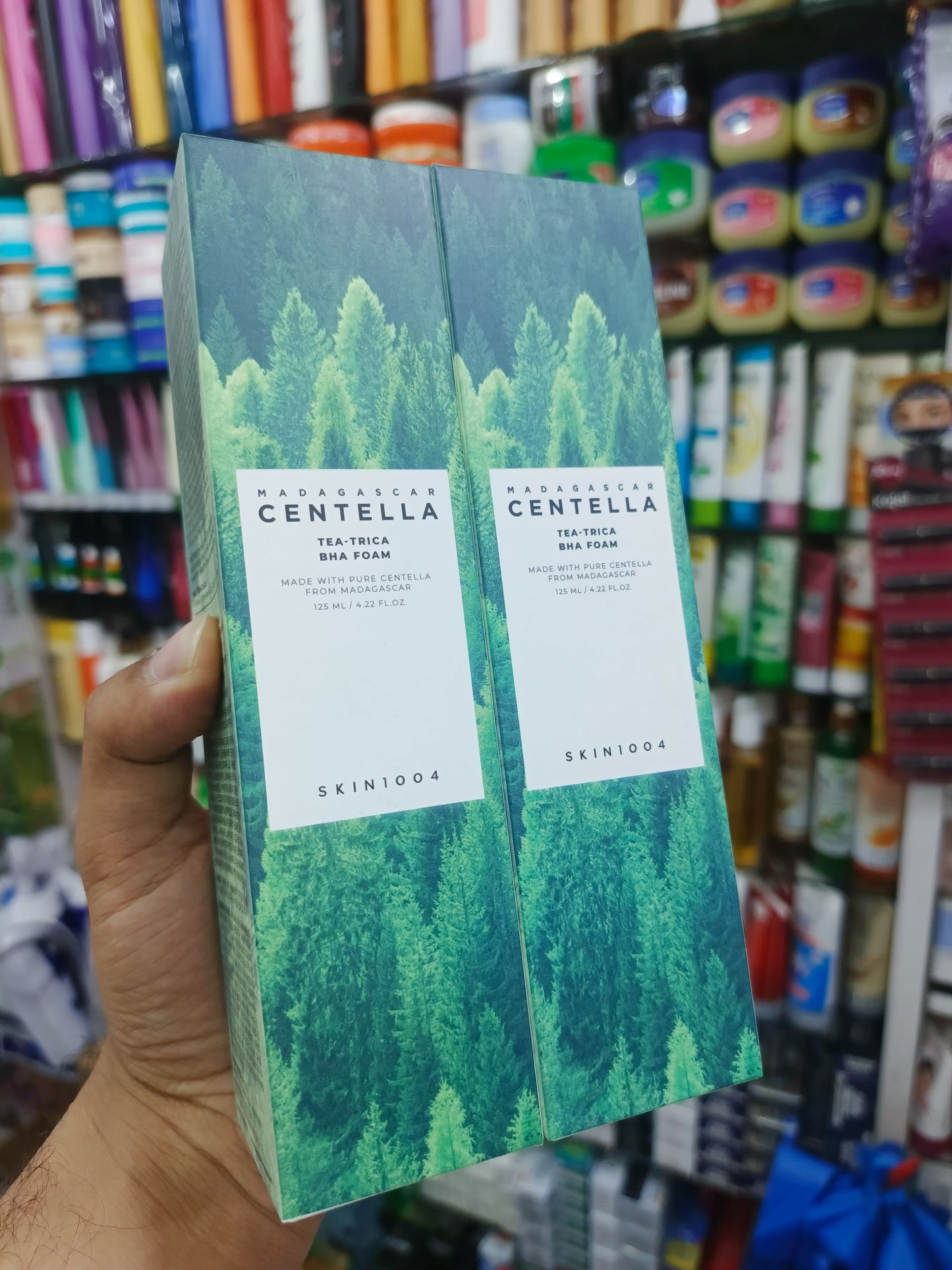 🌿✨ SKIN1004 Madagascar Centella Tea-Trica BHA Foaming cleanser – 125ml