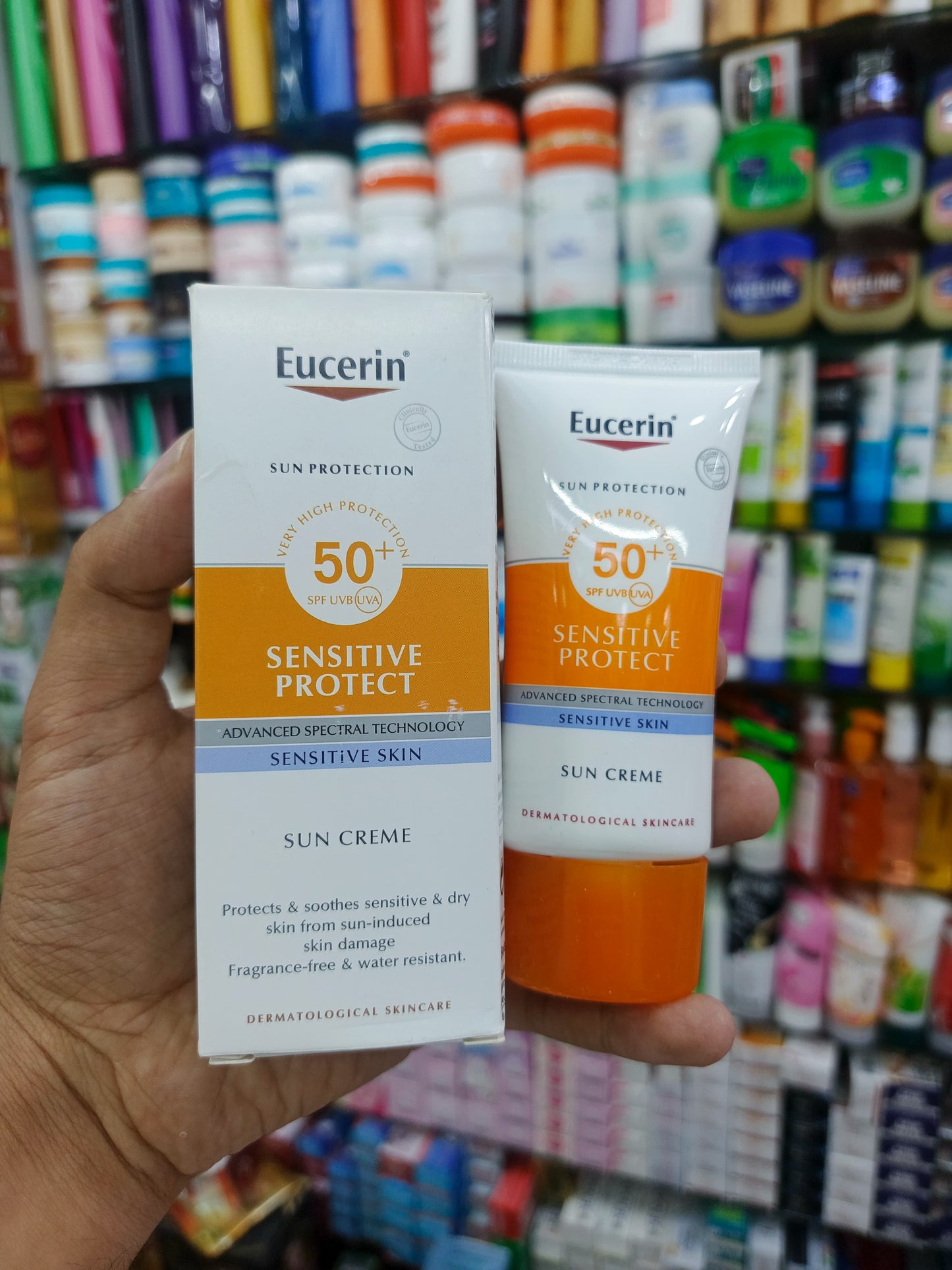 Eucerin, Sensitive protection, Sun cream