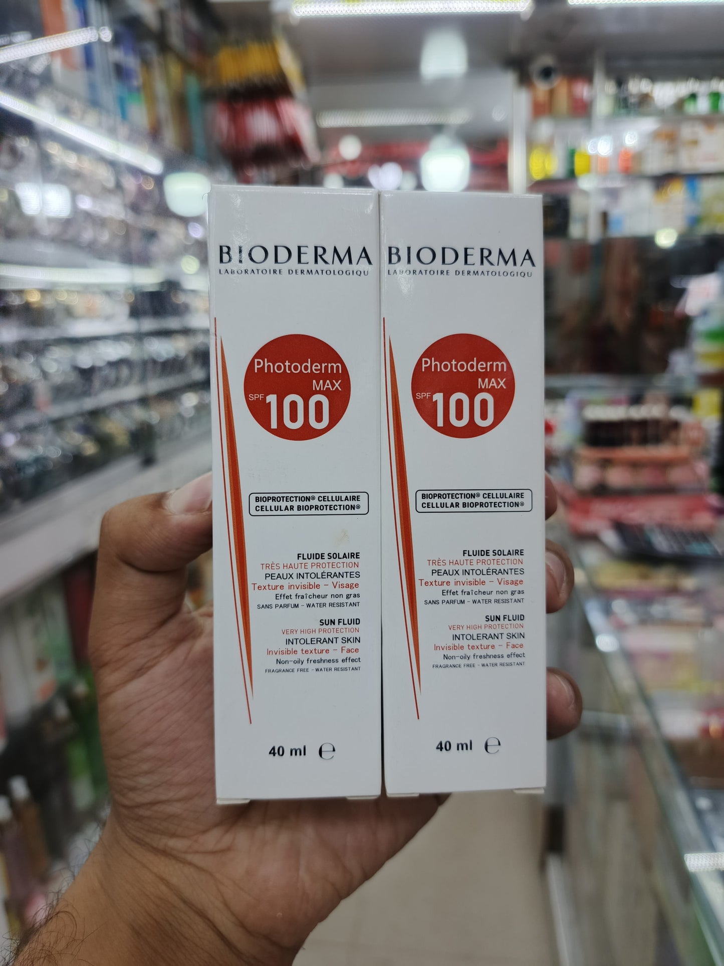 Bio derma, Photoderm max, SPF-100, sunblock,sunscreen sunfluid