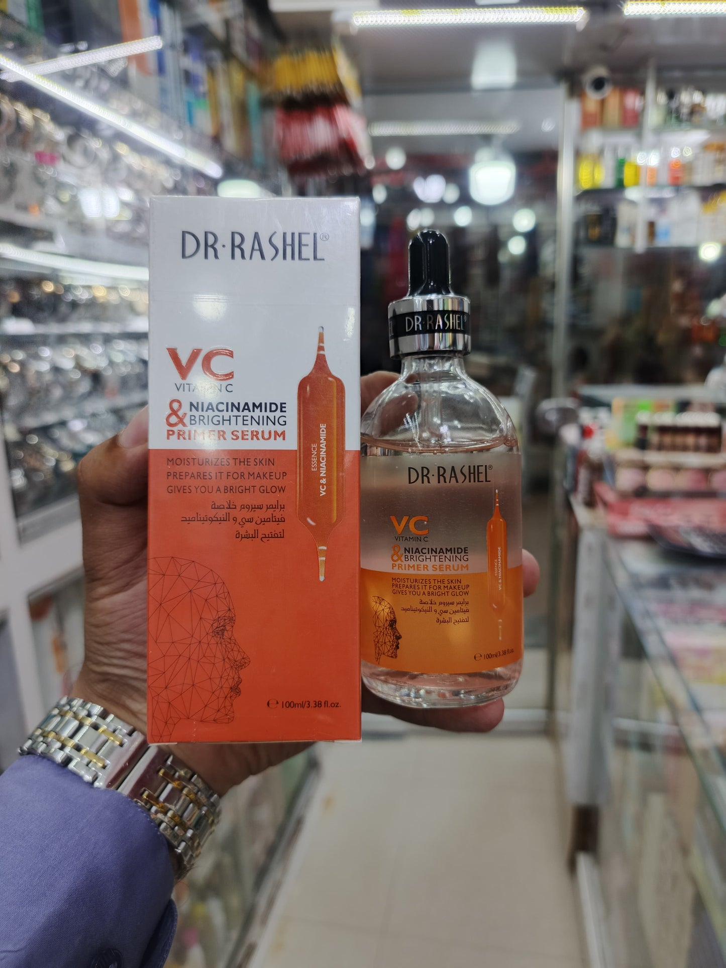 Dr-rashel, Vitamin c & Niacinamide primer serum