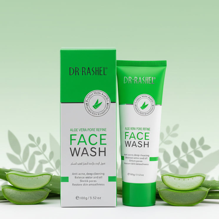 Dr-rashel, Aloevera pore refine face wash, 100gm