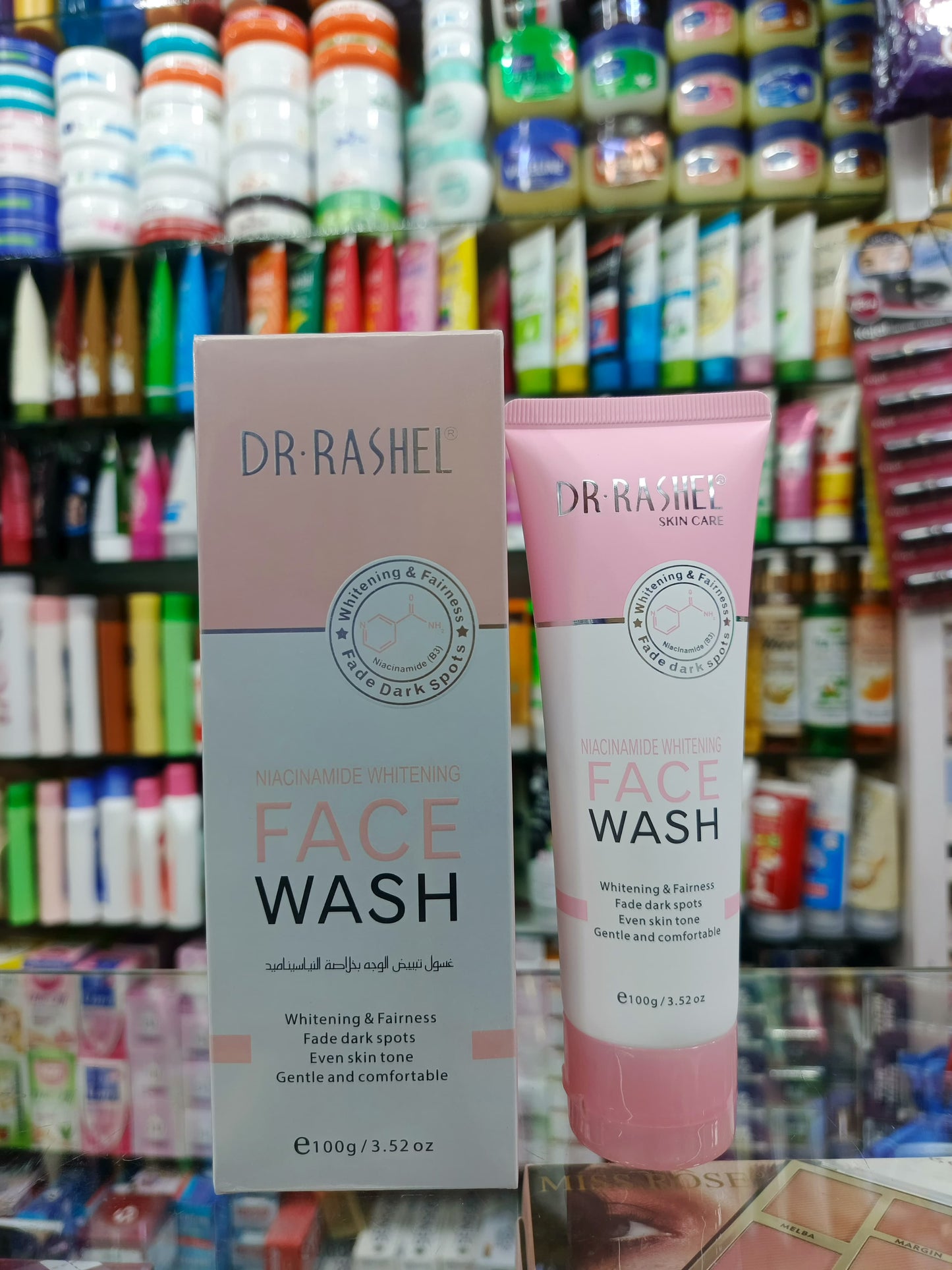 Dr-rashel, Niacinamide whitening facewash, 100gm