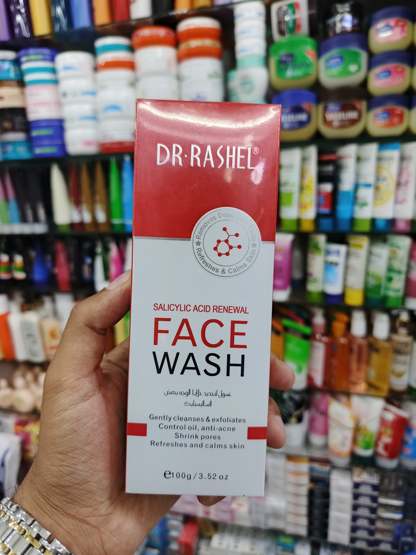 Dr-rashel, Salicylic acid renewal face wash, 100gm