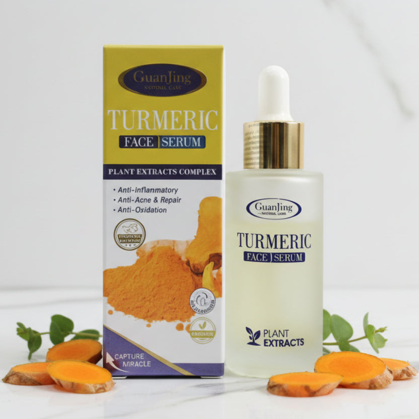 Guanjing Turmeric Face Serum Plant Extracts Complex - 30ml