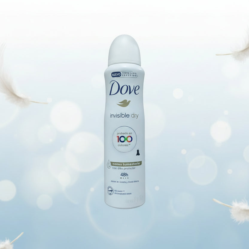 Dove, Invisible dry 100 colorrs, deodrant body spray, 150ml