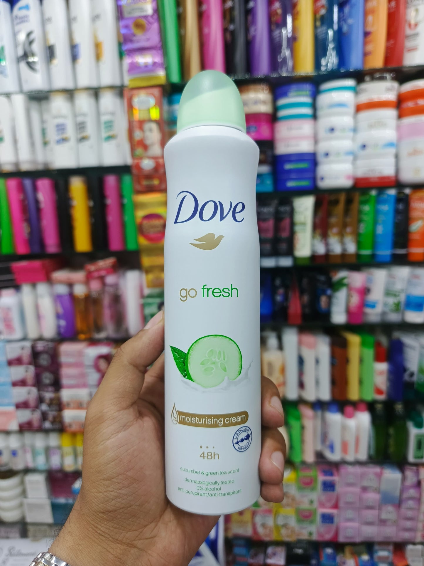 Dove, Go fresh cucumber deodrant body spray, 250ml