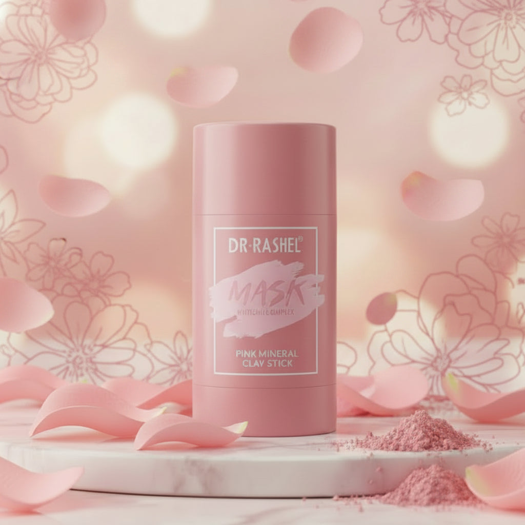 Dr-rashel, Pink mineral clay stick, black head remover, 42gm