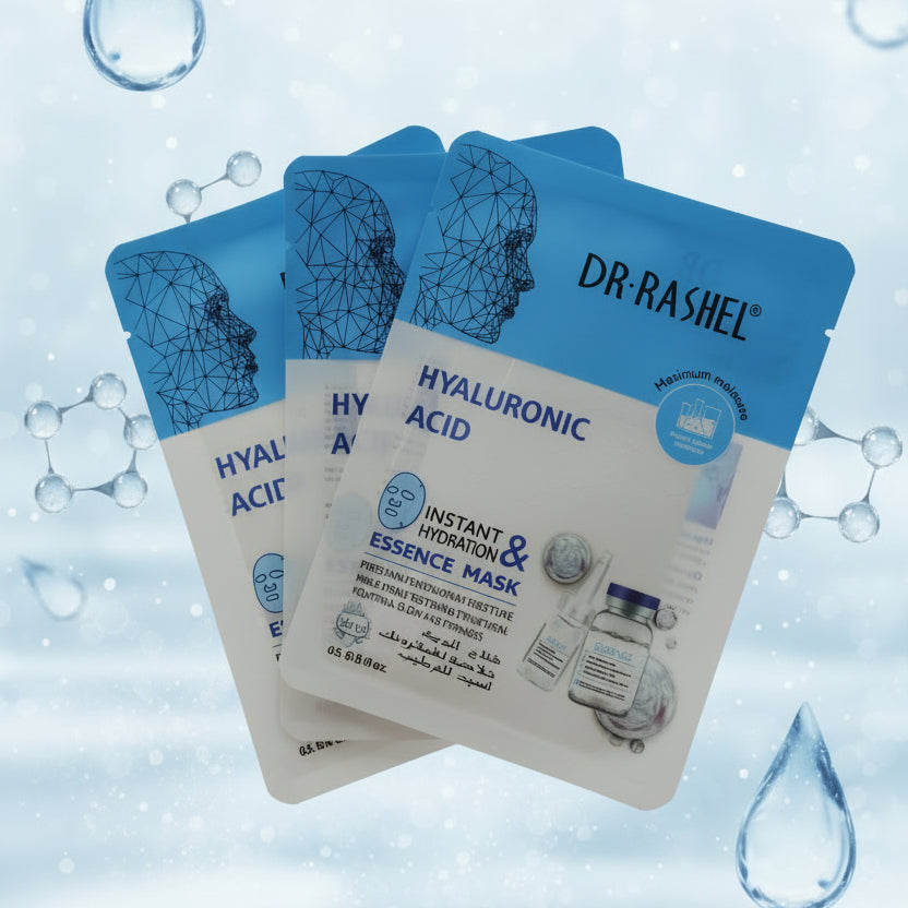 Dr-rashel, Hyaluronic acid instant & hydration essence sheet mask, 25gm