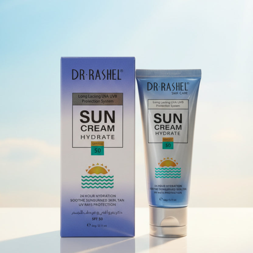 Dr-rashel, Hydrate sun cream, sun block, sun screen, SPF-50, 60gm