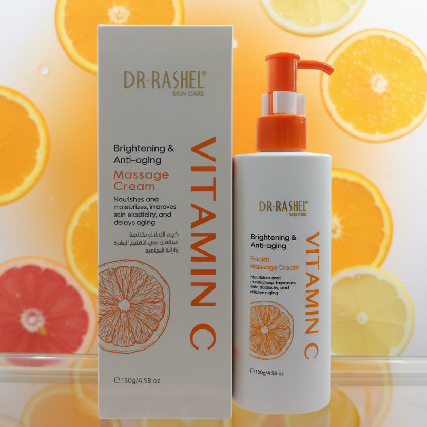 Dr-rashel, Vitamin C, brightening & anti-aging MASSAGE CREAM 130gm