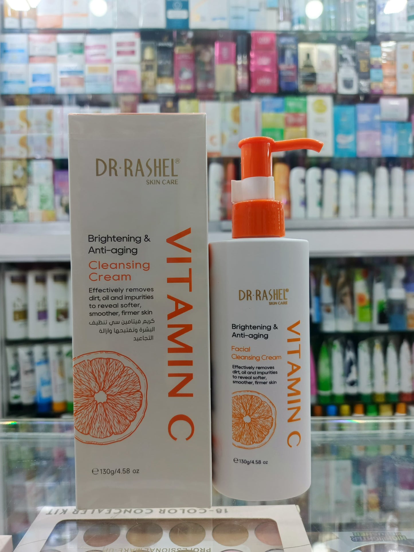 Dr-rashel, Vitamin C, brightening & anti-aging CLEANSING CREAM, 130gm