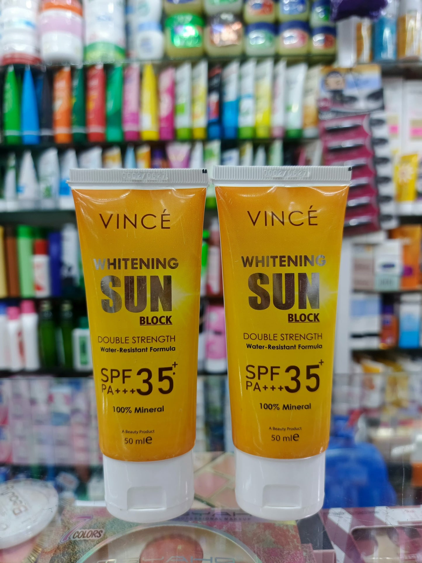 Vince, Whitening sunblock, Double strenght, SPF-35+, 50ml