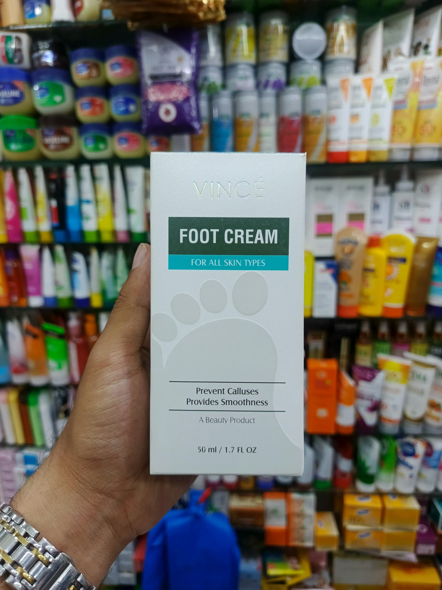 Vince,Foot cream, for all skin types, 50ml