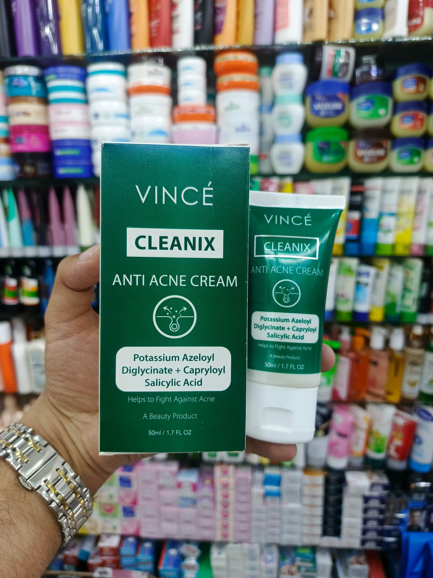 Vince, Cleanix Anti acne cream, 50ml