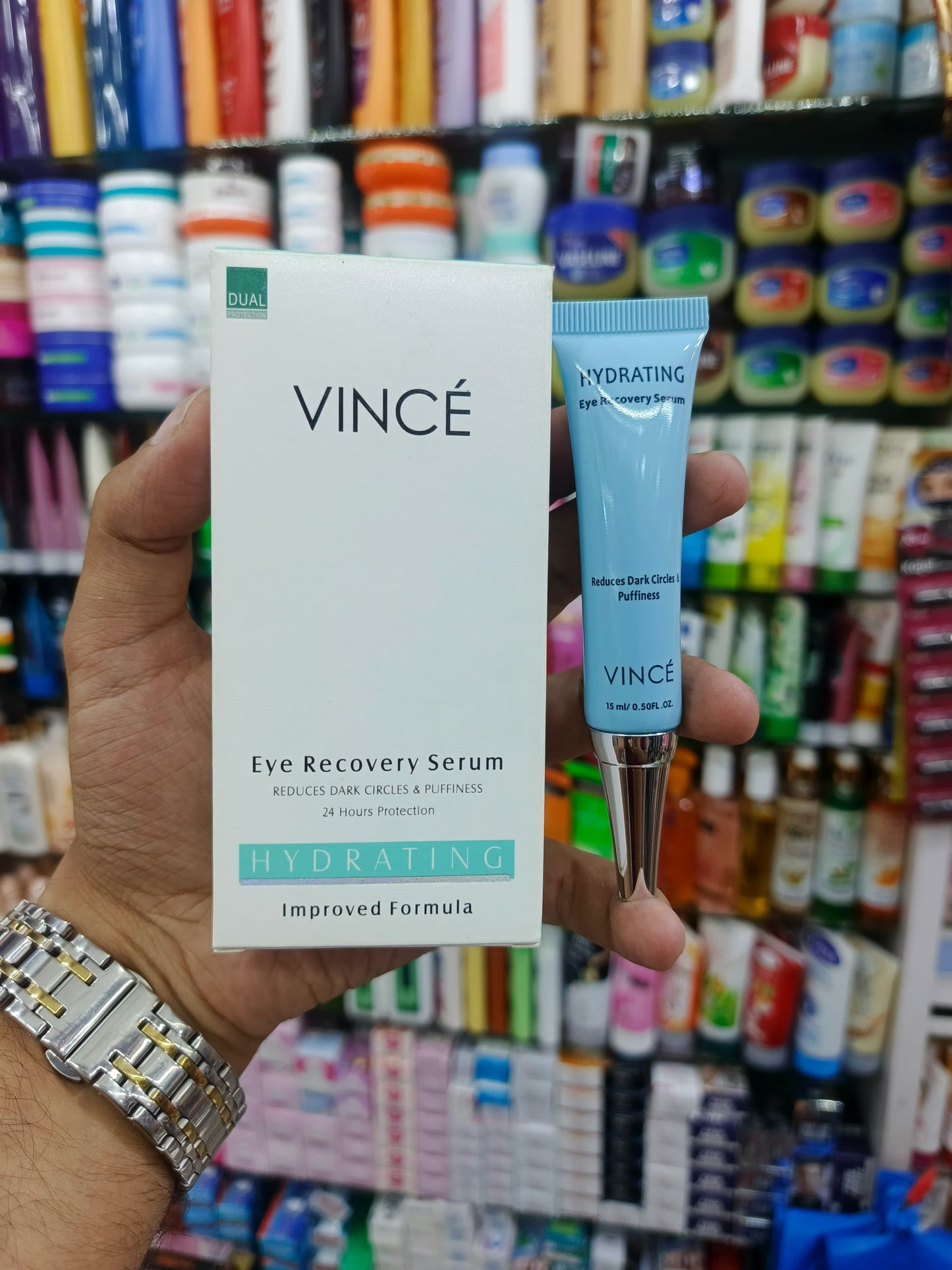 Vince, Eye recovery serum, hydrating, 15ml