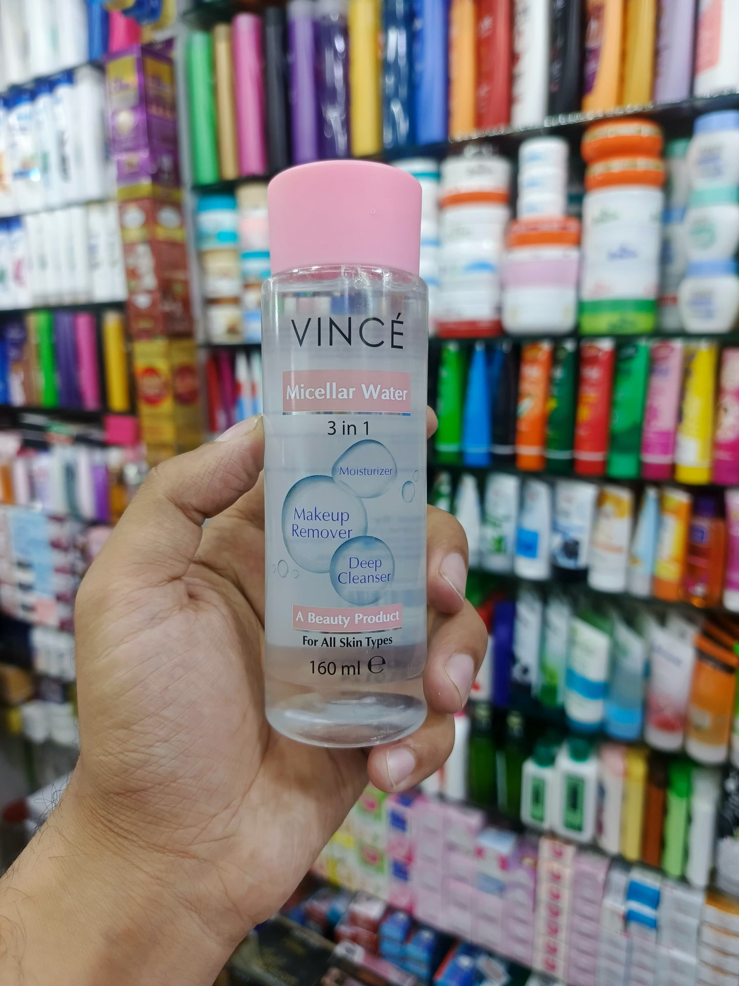 Vince, Micellar water 3in1, for all skin types, 160ml