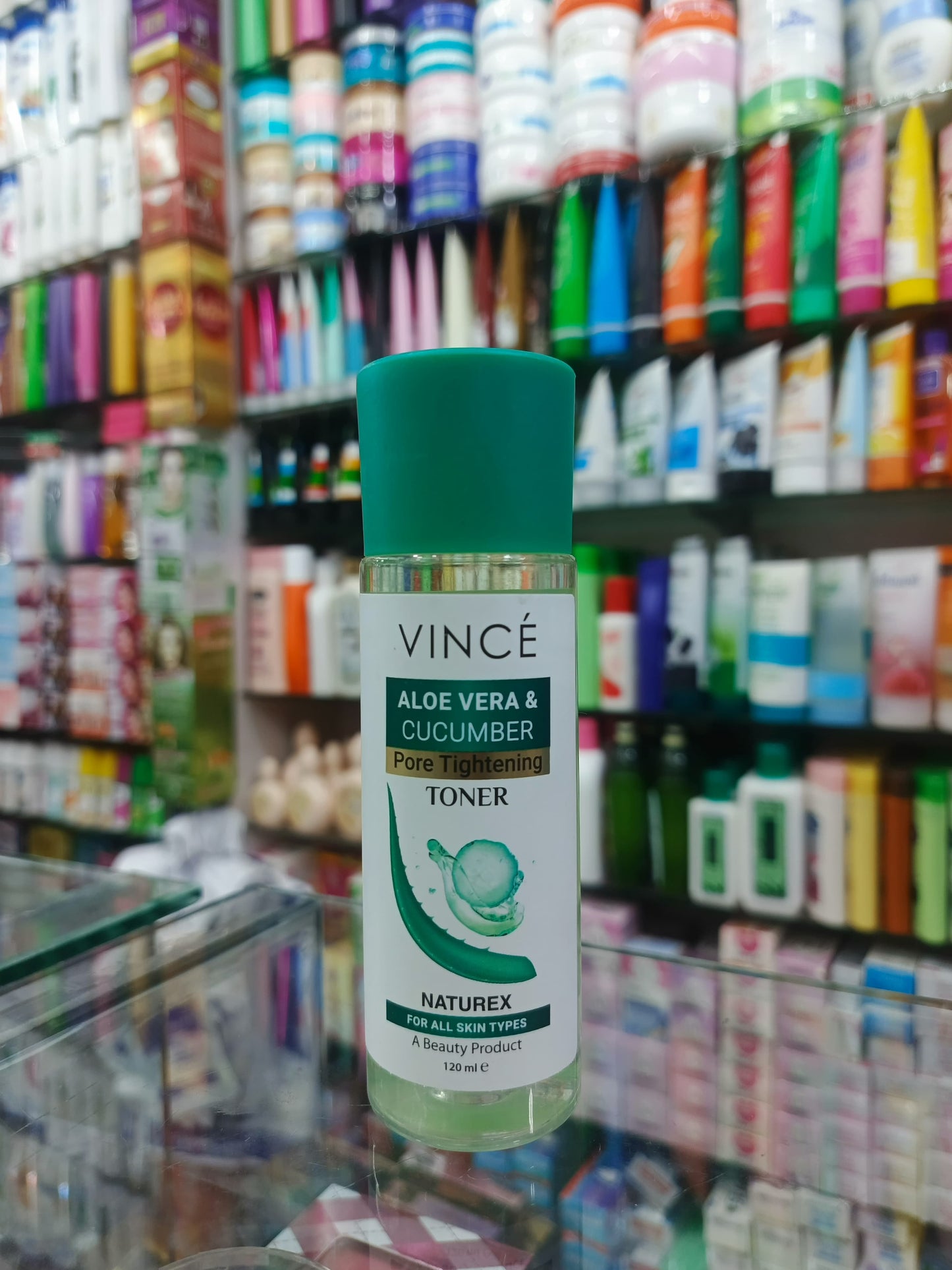 Vince, Aloe vera & cucumber pore tightening toner, 120ml