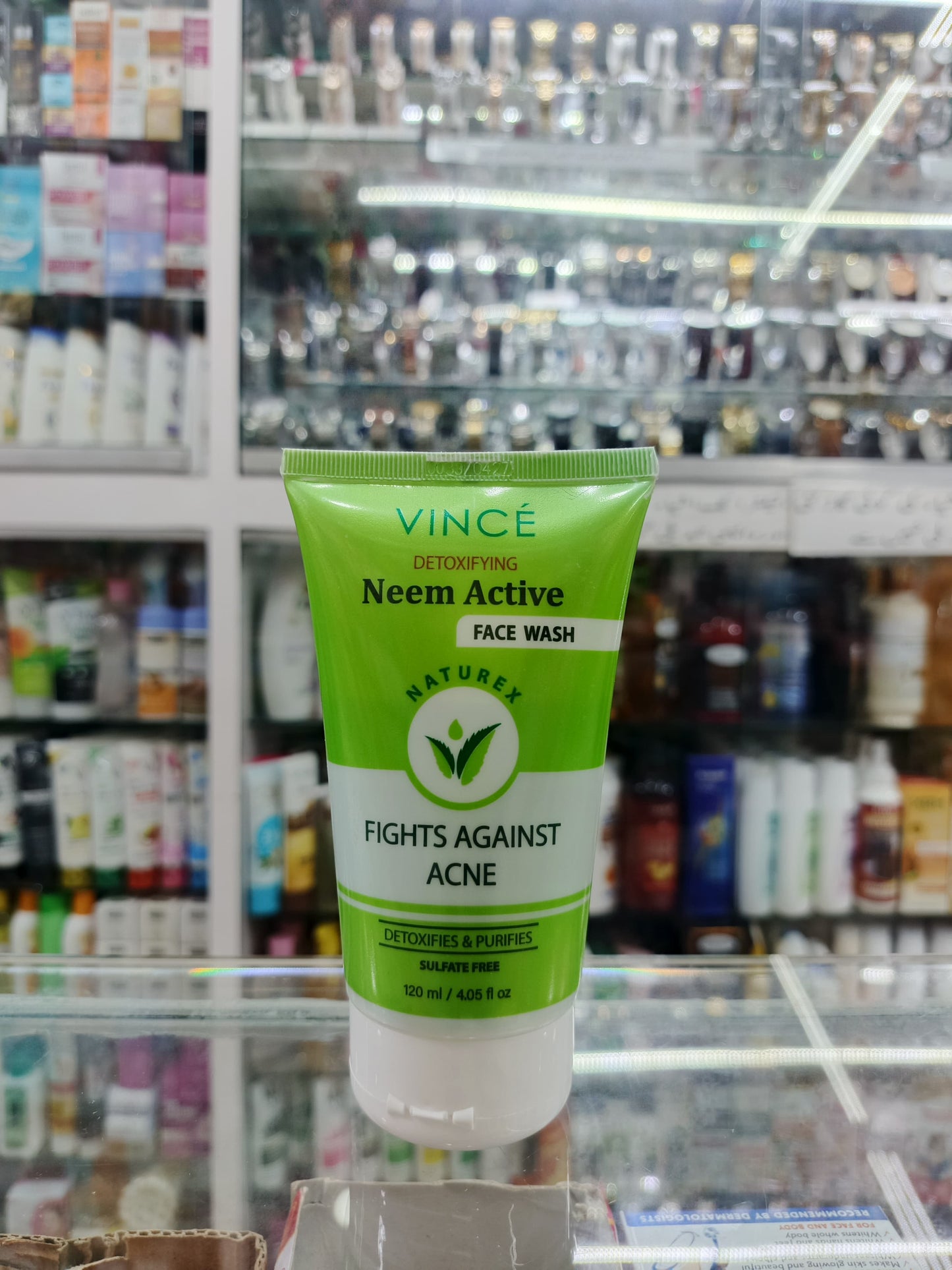 Vince, Neem active face wash, fights against acne, 120ml