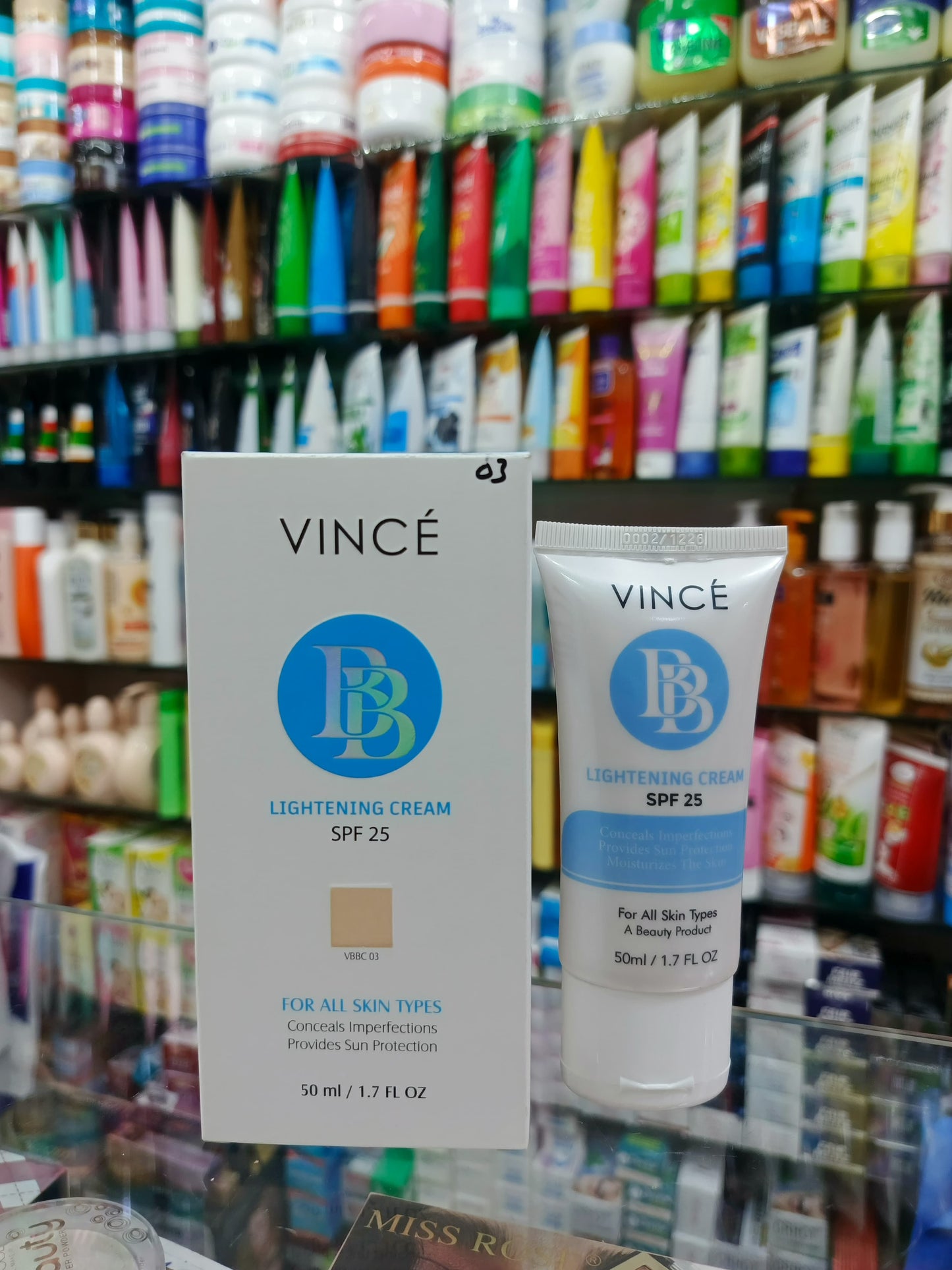 Vince, BB whitening cream, 50ml