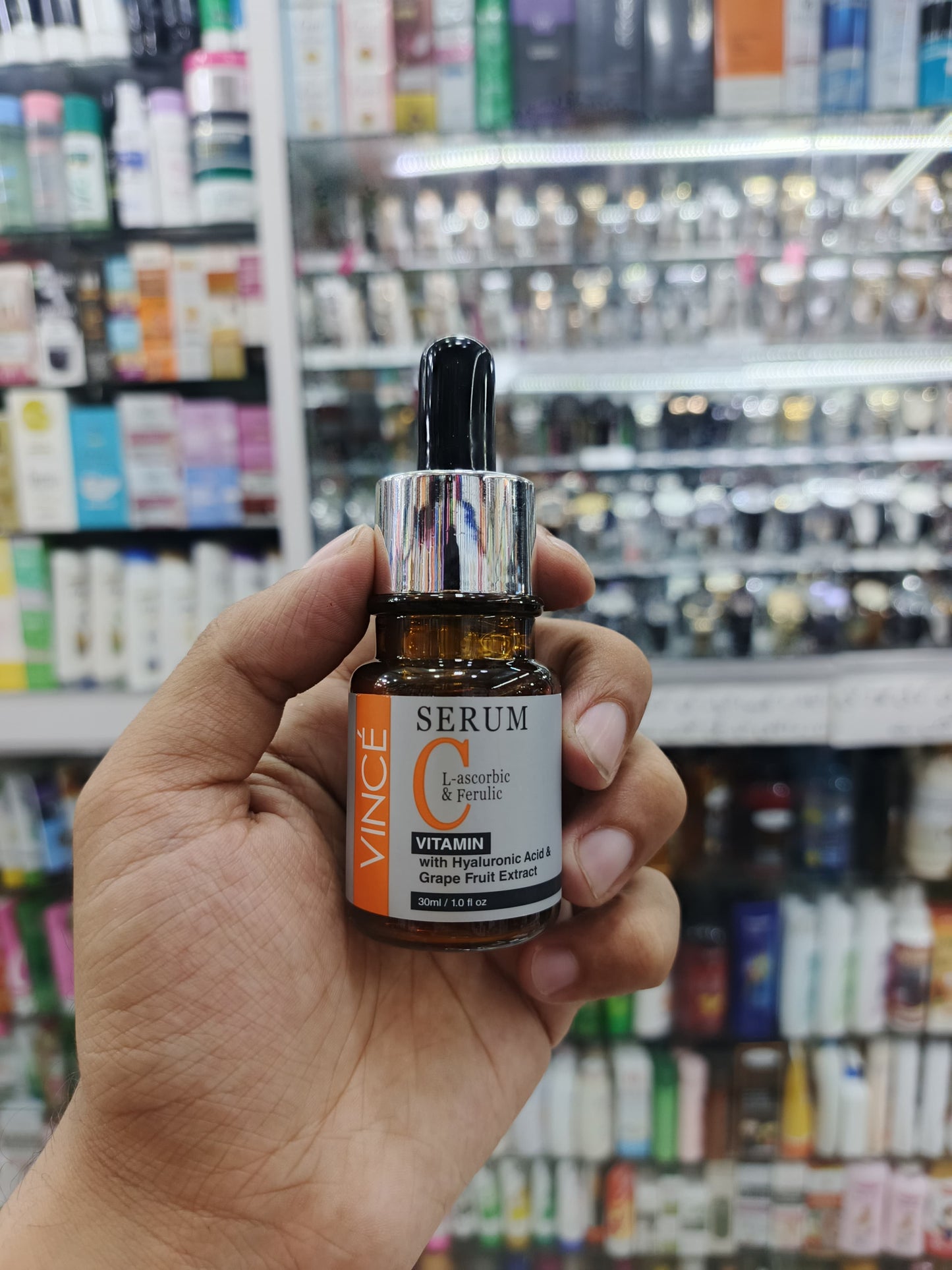 Vince, Vitamin C with hyaluronic acid face serum, 30ml