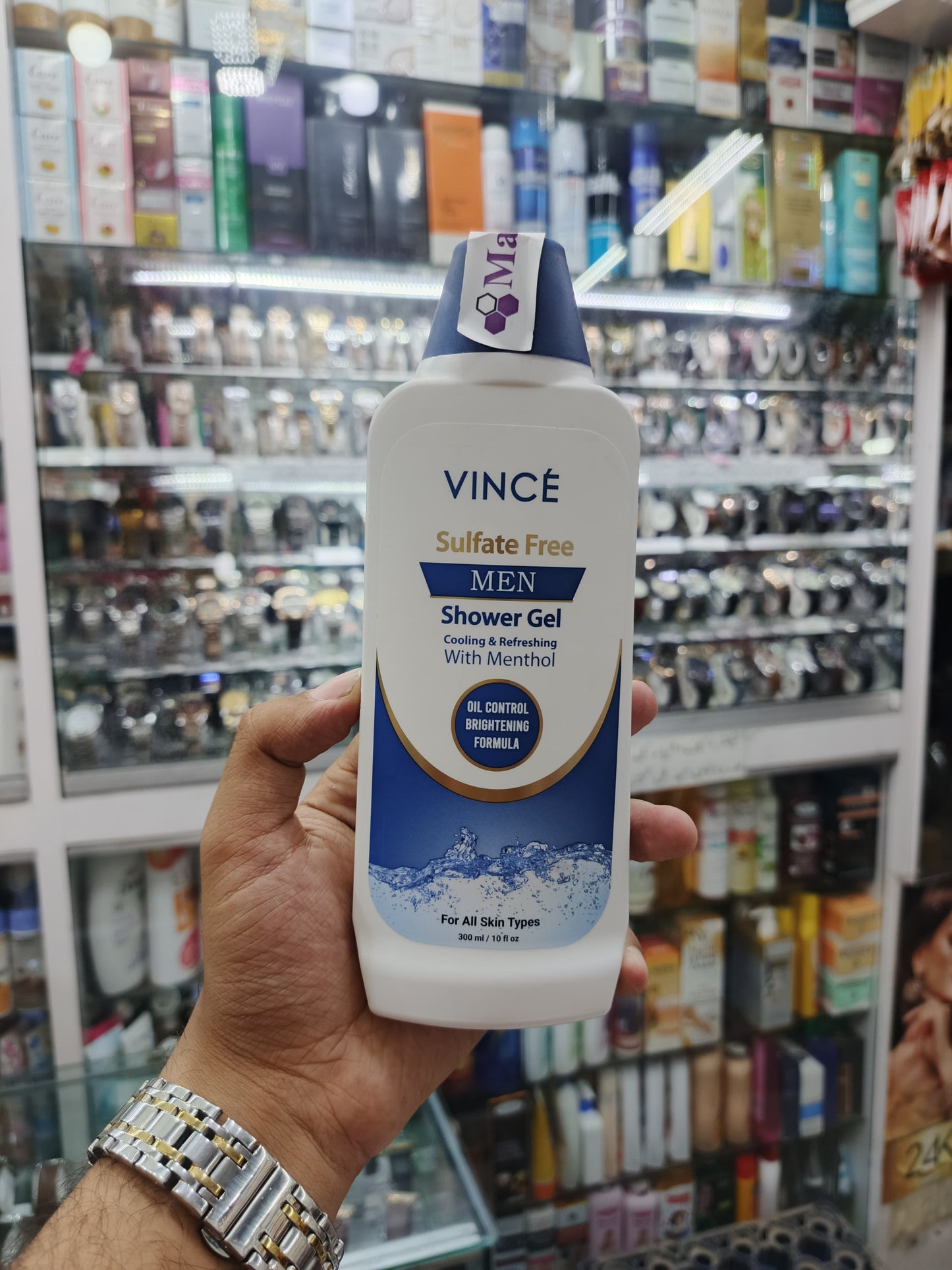 Vince, Men shower gel with menthol, 300ml