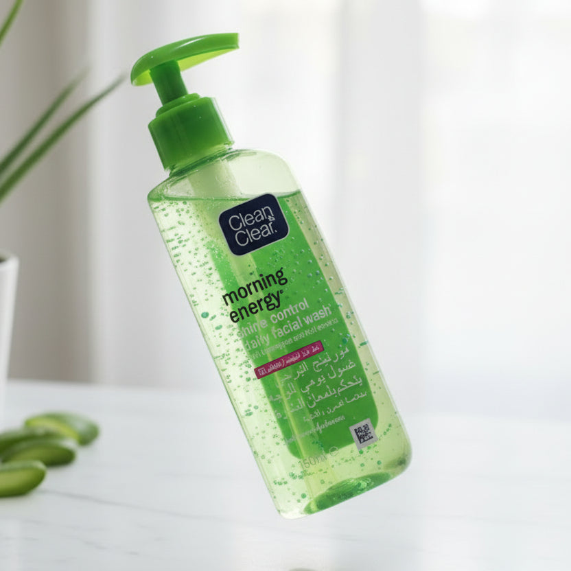 Clean & clear, morning energy, facial wash 150ml with PUMP